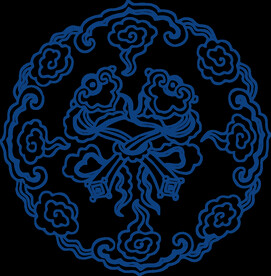 中国风古典青花瓷图案