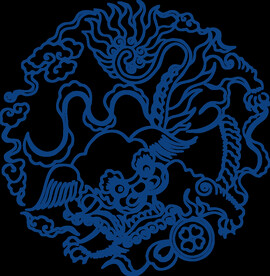 中国风古典青花瓷图案