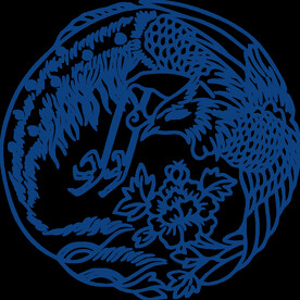中国风古典青花瓷图案