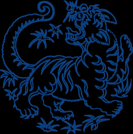 中国风古典青花瓷图案