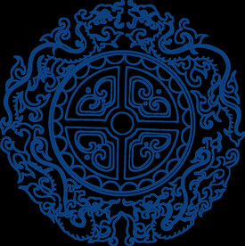 中国风古典青花瓷图案