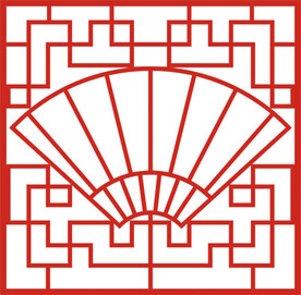  中国风中式窗花图案素材