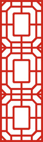  中国风中式窗花图案素材