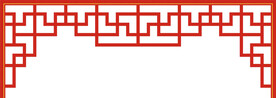 中国风中式窗花图案素材