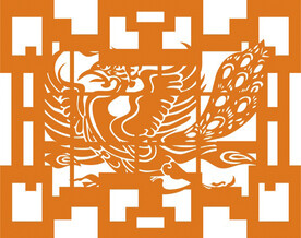  中国风中式窗花图案素材