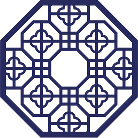  中国风中式窗花图案素材