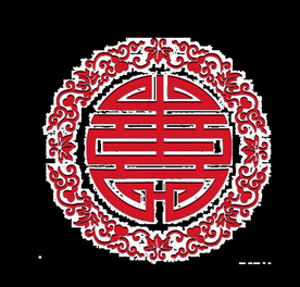 中国风中式窗花图案素材