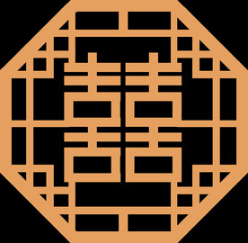  中国风中式窗花图案素材