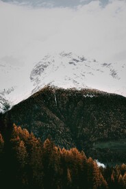 雪山山岭 