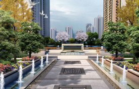 高楼建筑效果 