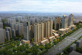 高楼建筑效果