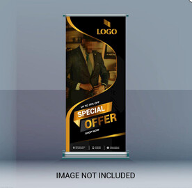 易拉宝展板图片