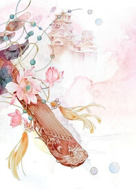 手绘古风插画背景图片 