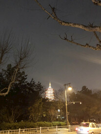 宝塔夜景