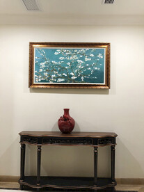 玄关油画