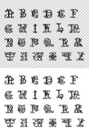 英文字体设计