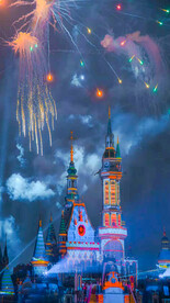 城市 烟花 图片 