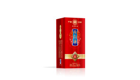 酱香白酒卡盒包装平面图