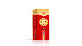 酱香型白酒卡盒包装平面图