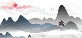 意境山水画