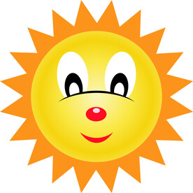 卡通太阳