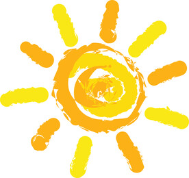 卡通太阳
