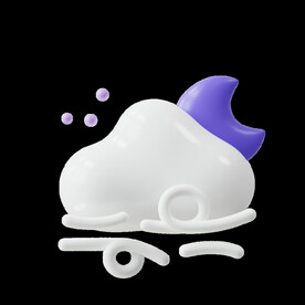 3D图标素材天气