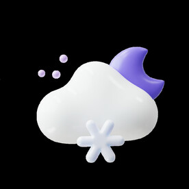 3D图标素材天气