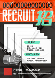招聘海报