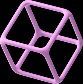 3D图标素材 立体几何图形