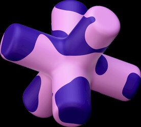 3D图标素材 立体几何图形