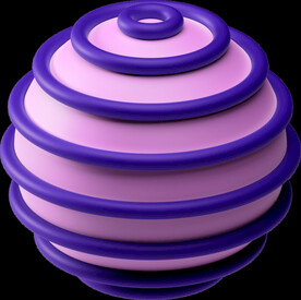 3D图标素材 立体几何图形