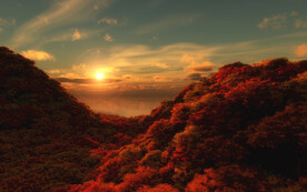 名山大山山脉 