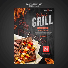 烧烤海报