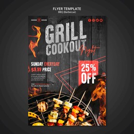 烧烤海报