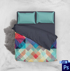 三件套床品四件套模版花色花型