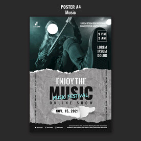 音乐海报