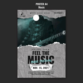 音乐海报