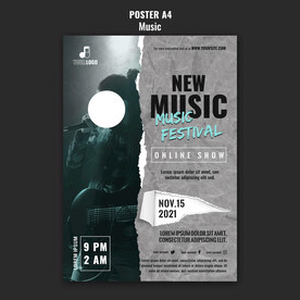 音乐海报