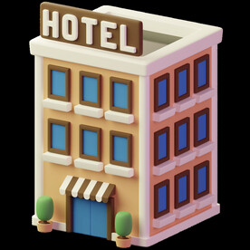 3D图标素材 立体旅游