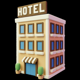 3D图标素材 立体旅游