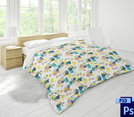 三件套床品四件套模版花色花型