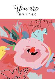 抽象大气简约T恤印花短袖