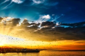 夕阳