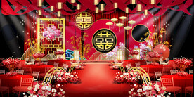 中式婚礼效果图