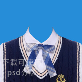 女款证件照衣服素材