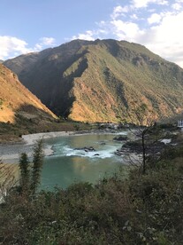 大山江水原野自然风光