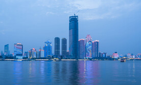 武汉旅游夜景 