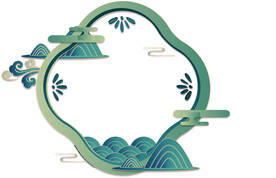 国潮手绘素材