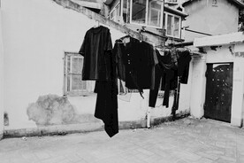 晾衣服图片